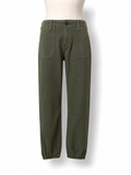 Pantalón Paige verde caqui estilo utility – Talla 25
