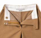 Shorts de sastrería Stella McCartney color camel de talle alto - Talla 36