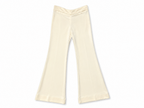 Pantalón Kwaidan Editions amarillo crema acampanado – Talla 36