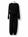 Conjunto deportivo Oséree Lumière de lúrex negro – Talla S