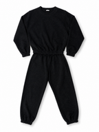 Conjunto deportivo Oséree Lumière de lúrex negro – Talla S