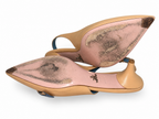 Zapatos slingback Prada de piel beige con lazo – Talla 40½