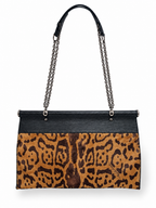 Bolso Roberto Cavalli Diva de piel con estampado animal – 2011