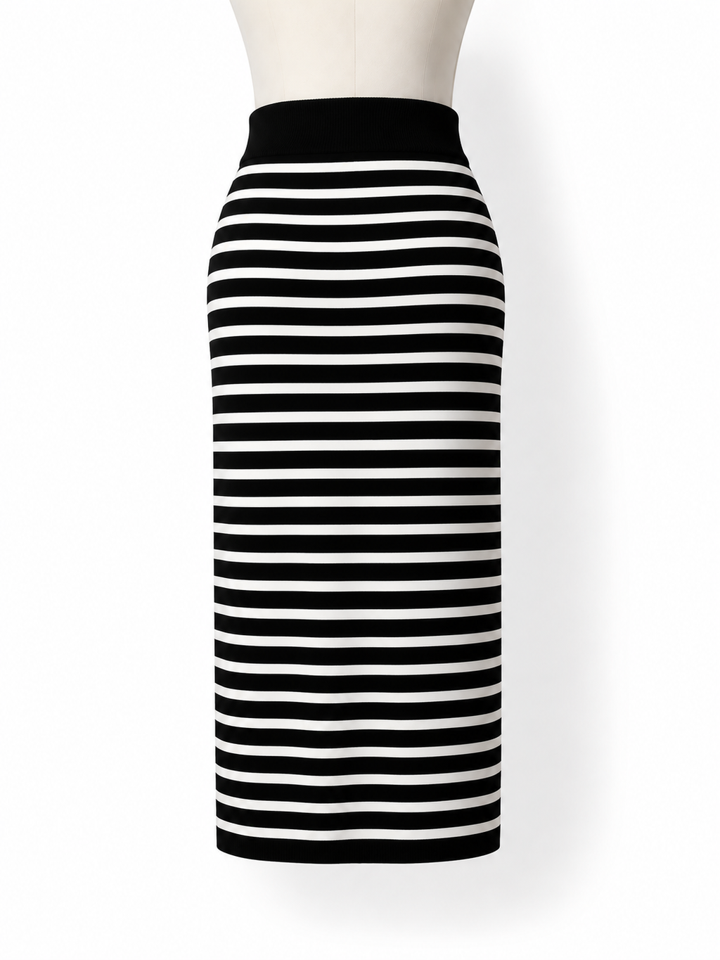 Falda midi de punto a rayas Altuzarra XS nueva con etiqueta