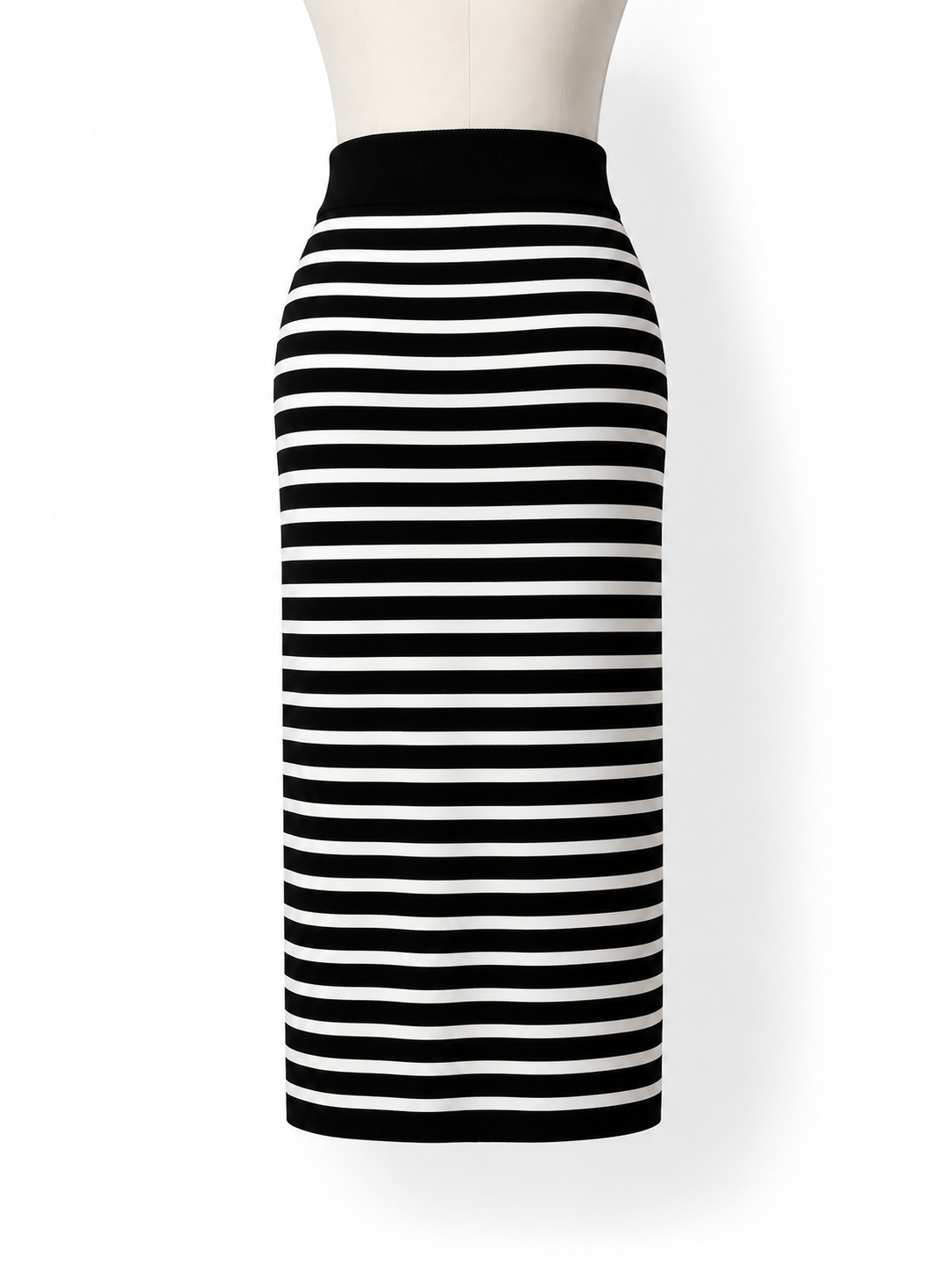 Falda midi de punto a rayas Altuzarra XS nueva con etiqueta
