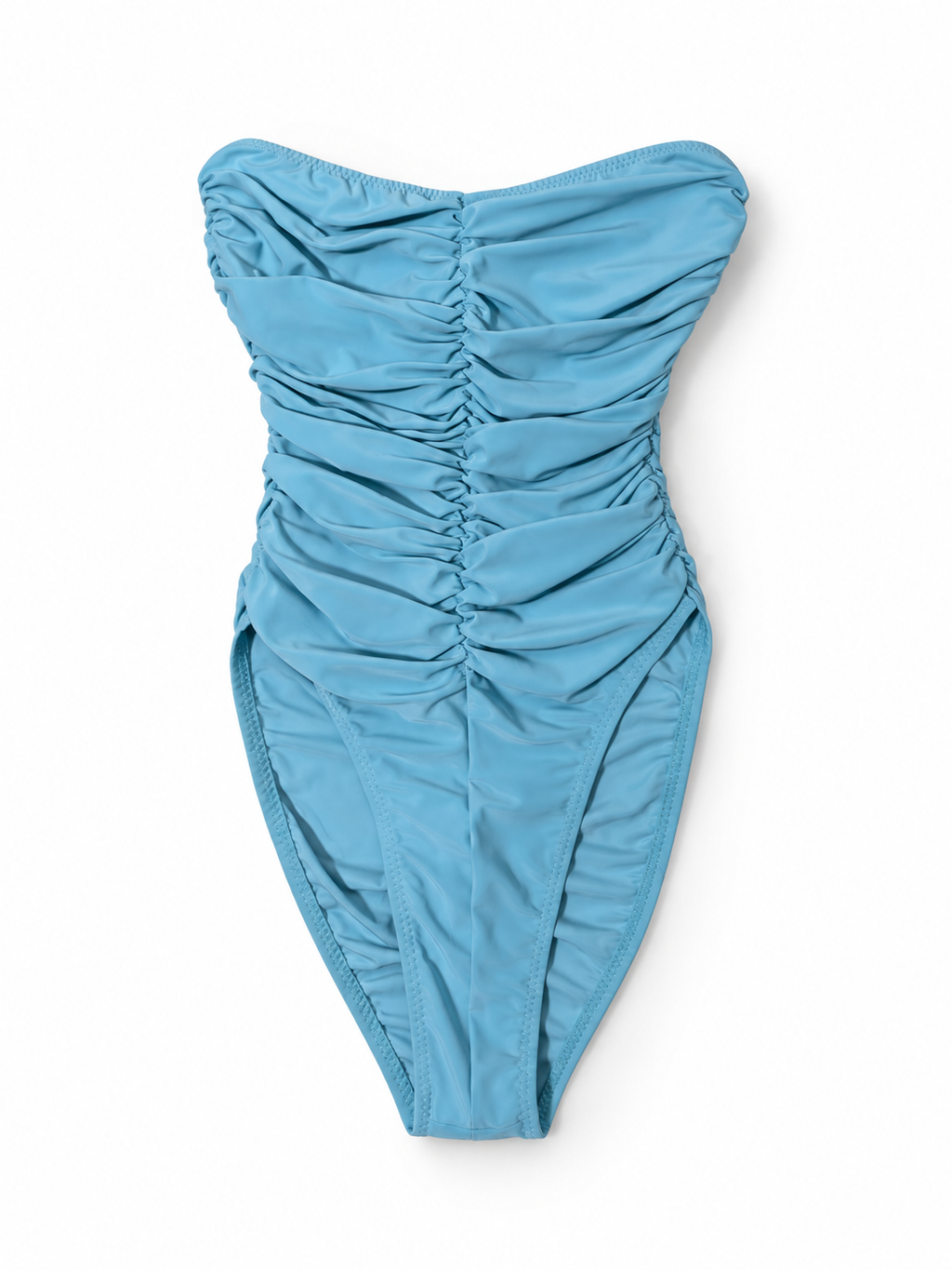Bañador azul Norma Kamali Strapless Bill Mio talla S