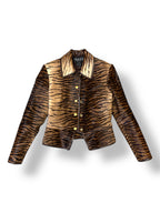 Chaqueta de Pelo de Poni con Estampado de Tigre Gucci por Tom Ford – Archivo Vintage
