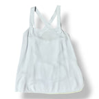 Top Helmut Lang de Escote Cuadrado y Tirantes Anchos – Azul Claro