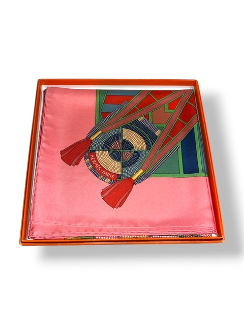 Pañuelo de Seda Hermès Carré 90 L'Art Indien des Plaines