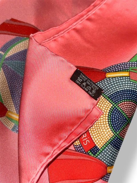 Pañuelo de Seda Hermès Carré 90 L'Art Indien des Plaines