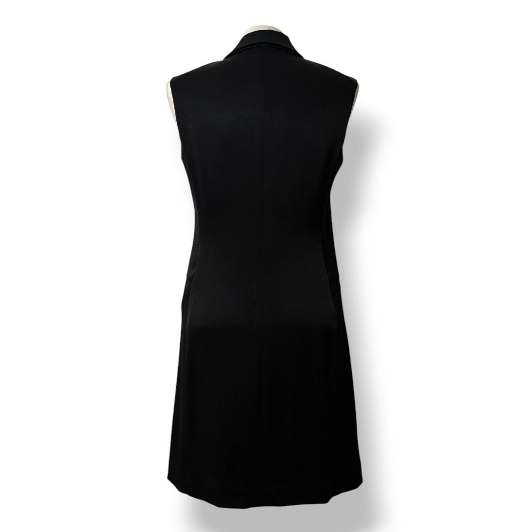 Vestido Mini Tipo Blazer Sin Mangas Rag & Bone – Negro