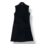 Vestido Mini Tipo Blazer Sin Mangas Rag & Bone – Negro