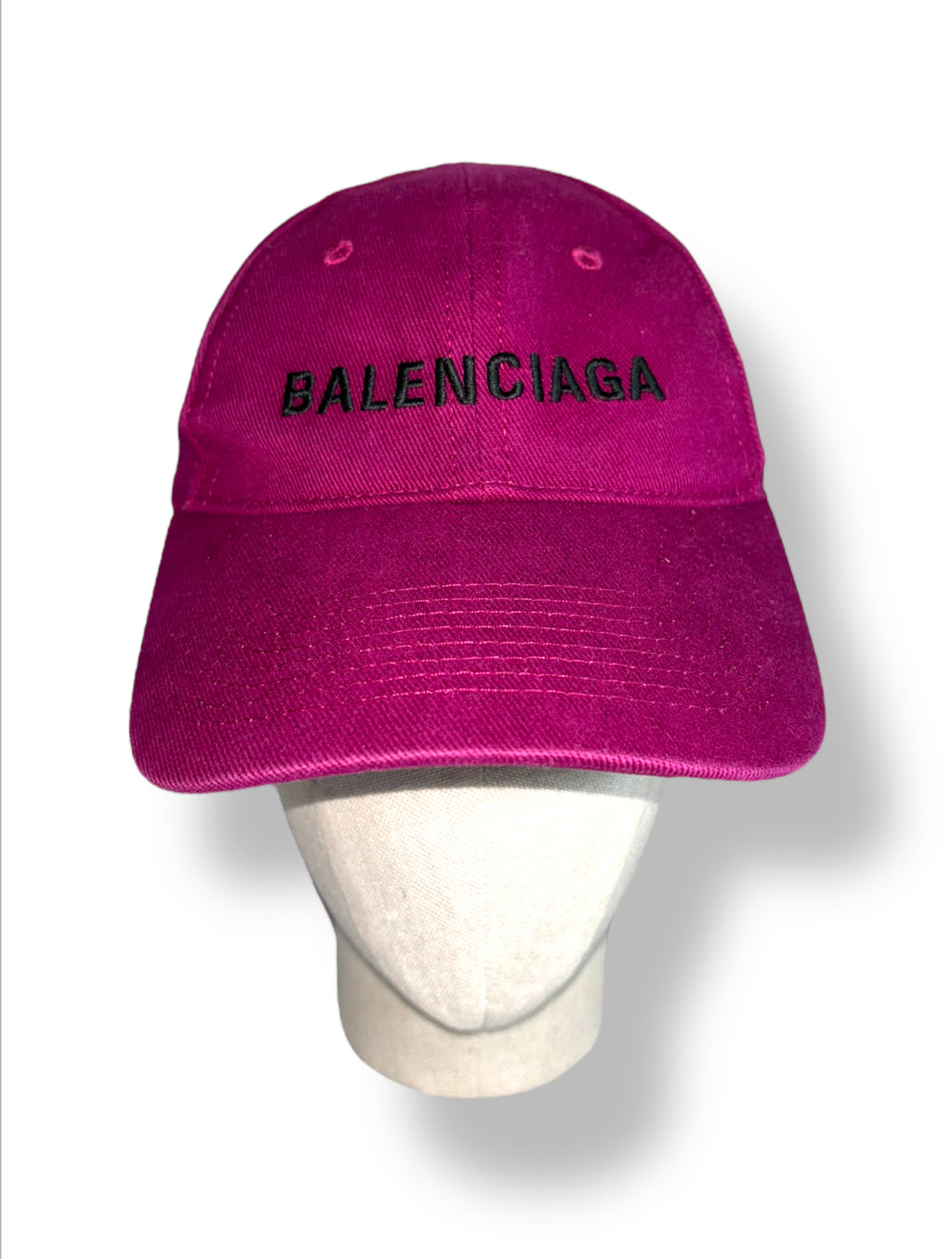 Gorra Balenciaga fucsia intenso