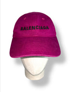 Gorra Balenciaga fucsia intenso