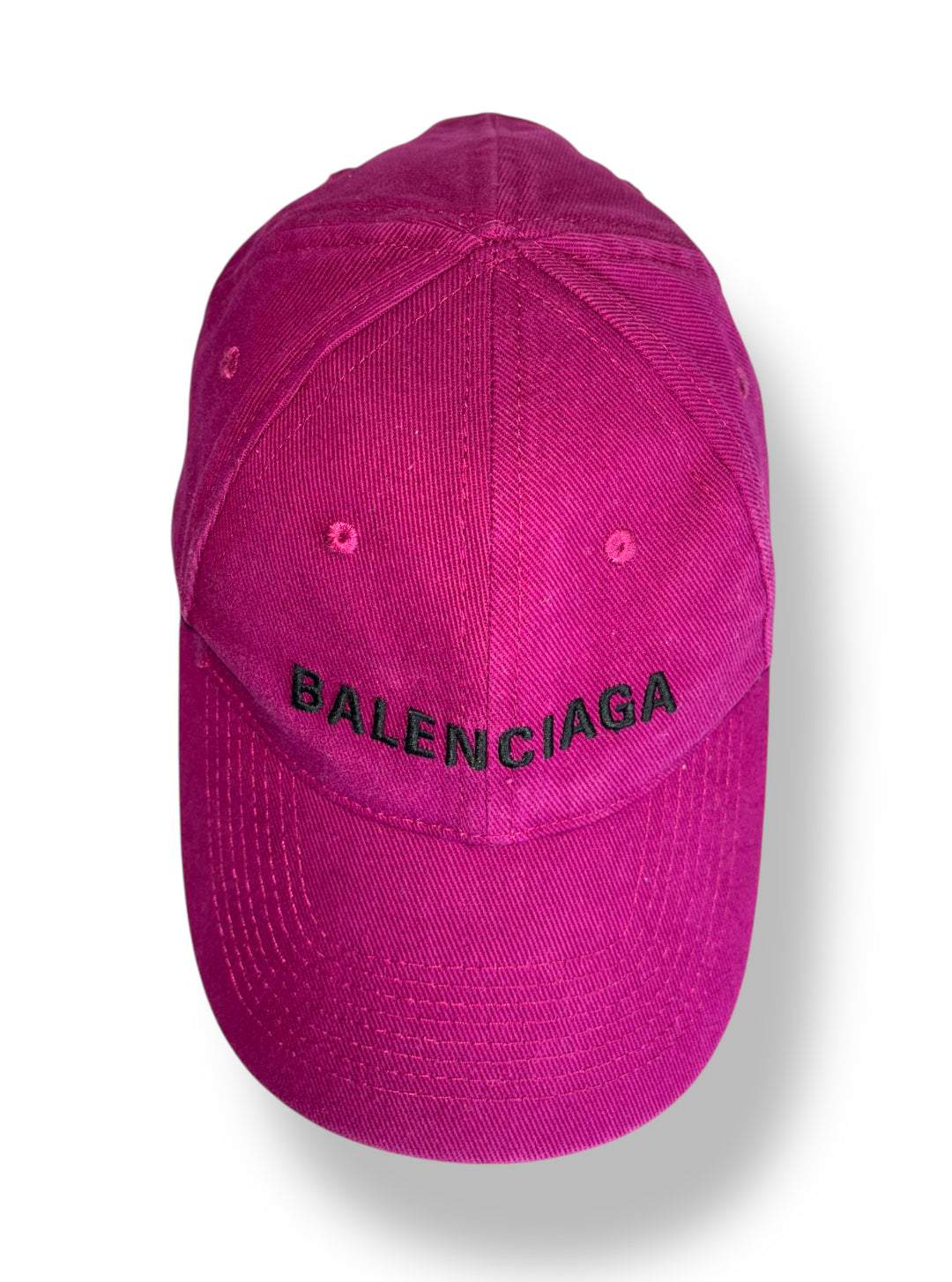 Gorra Balenciaga fucsia intenso