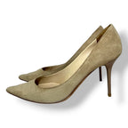 Zapatos de Salón Jimmy Choo Romy 85 en Ante Beige