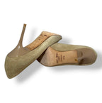 Zapatos de Salón Jimmy Choo Romy 85 en Ante Beige