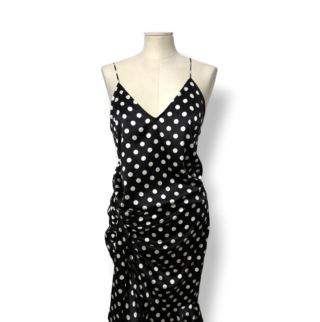 Conjunto de Dos Piezas Caroline Constas de Lunares (Body y Falda con Volantes)