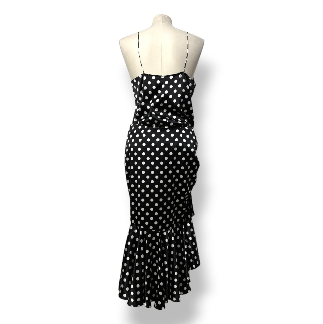 Conjunto de Dos Piezas Caroline Constas de Lunares (Body y Falda con Volantes)