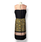 Vestido Midi de Seda Colorblock con Cadena de Loewe