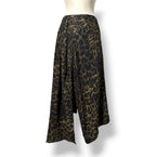 Falda Midi Asimétrica en Jacquard de Leopardo – Preen by Thornton Bregazzi