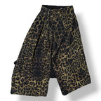 Falda Midi Asimétrica en Jacquard de Leopardo – Preen by Thornton Bregazzi