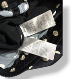 Pantalón Ancho Stella McCartney de Viscosa con Estampado de Lunares en Azul Marino