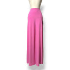 Pantalones Palazzo Norma Kamali de Tiro Alto en Rosa Fucsia