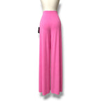 Pantalones Palazzo Norma Kamali de Tiro Alto en Rosa Fucsia