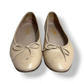 Bailarinas Chanel Clásicas de Cuero Beige (Restauradas) – Calzado Pre-loved de Lujo