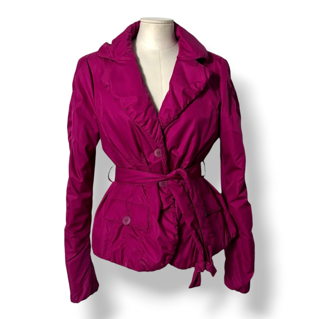Chaqueta Blazer Técnica Fucsia Armani Collezioni – Estilo Urbano de Lujo