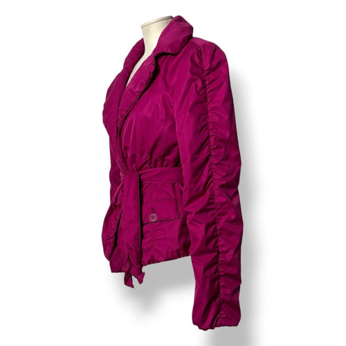 Chaqueta Blazer Técnica Fucsia Armani Collezioni – Estilo Urbano de Lujo