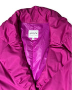 Chaqueta Blazer Técnica Fucsia Armani Collezioni – Estilo Urbano de Lujo