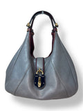 Bolso Loewe modelo Madrid Hobo de piel gris