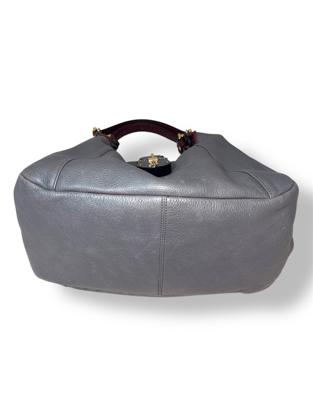 Bolso Loewe modelo Madrid Hobo de piel gris