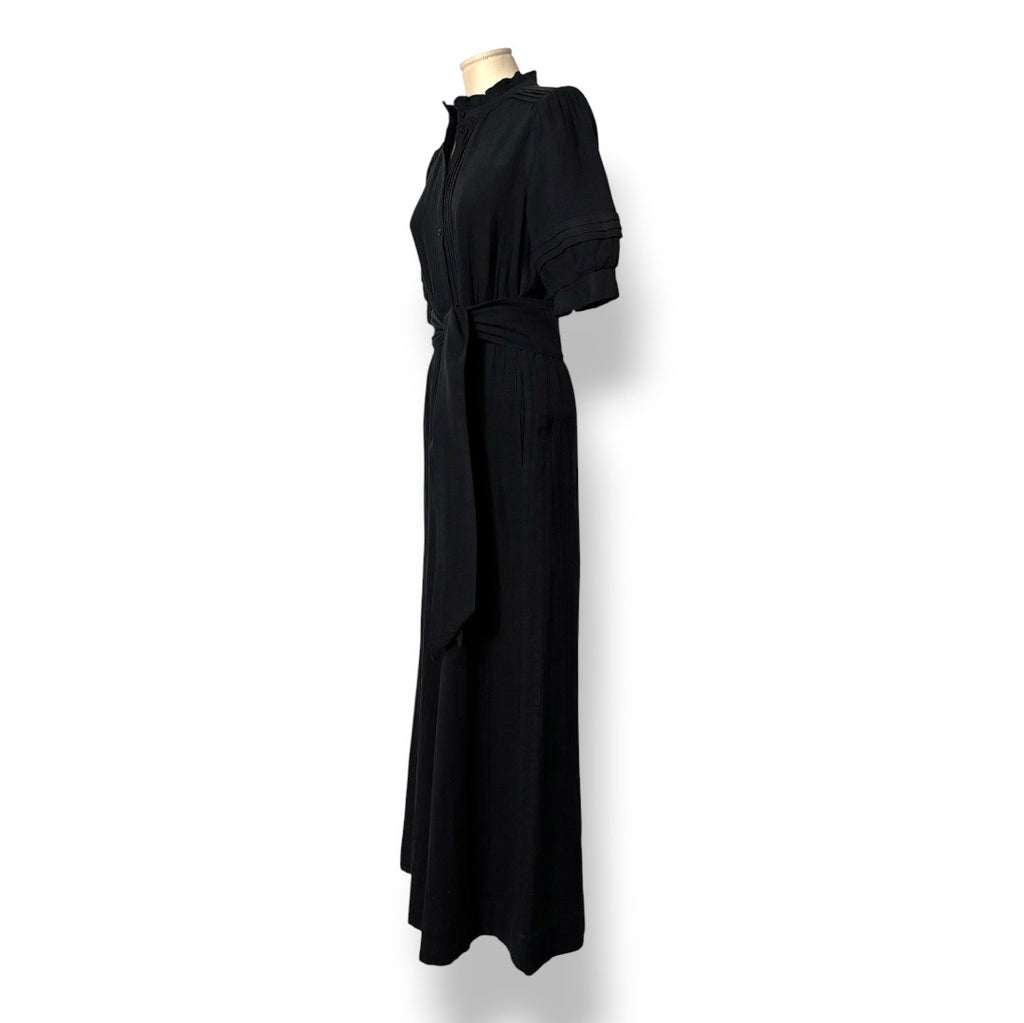 Mono ME+EM azul marino de algodón con cinturón – Talla 36