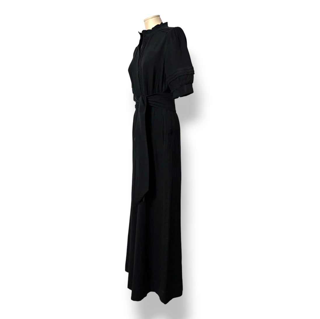 Mono ME+EM azul marino de algodón con cinturón – Talla 36