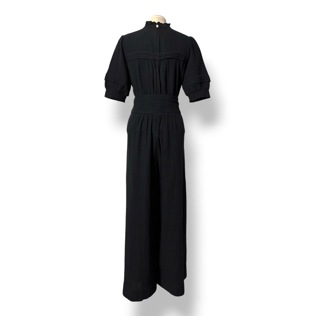 Mono ME+EM azul marino de algodón con cinturón – Talla 36