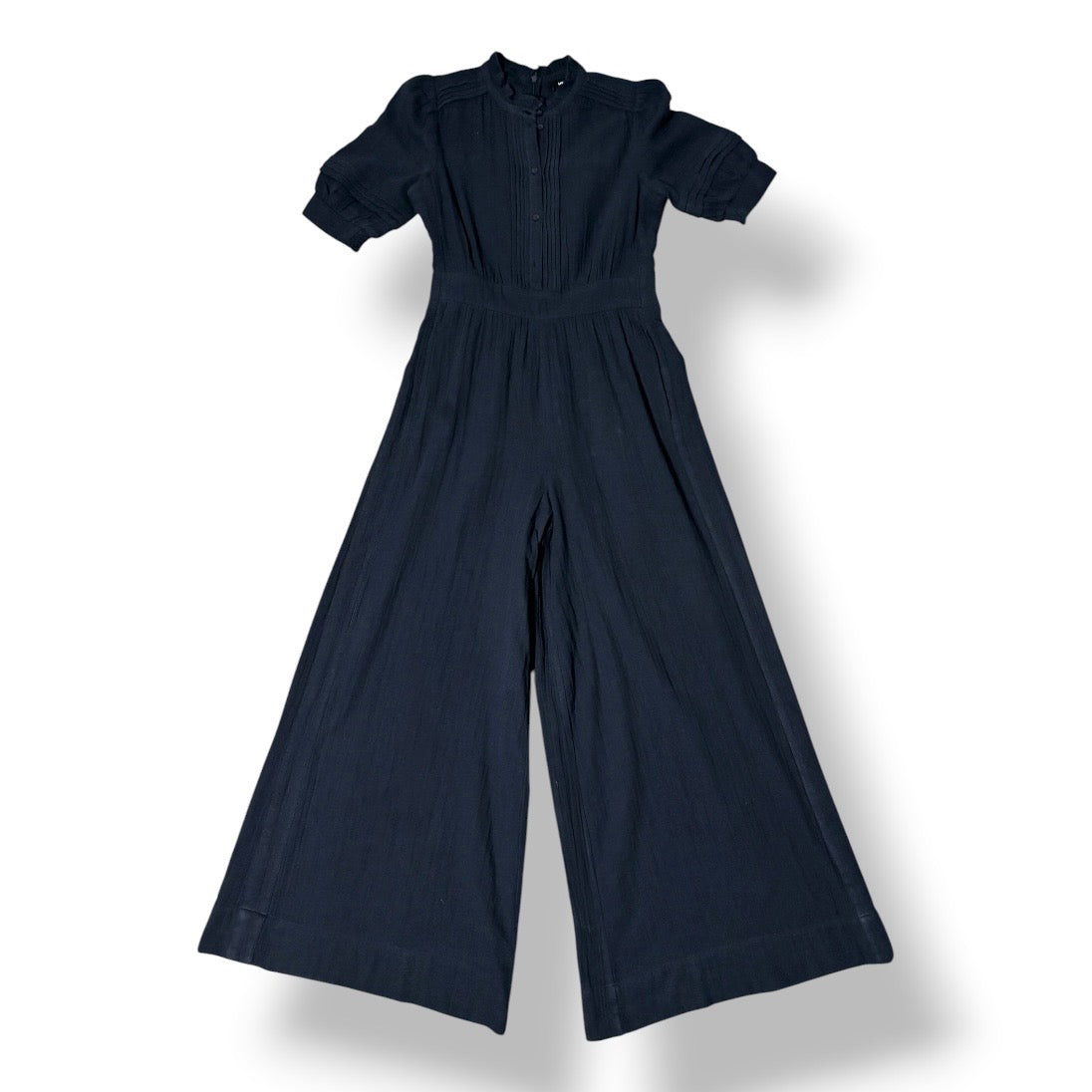 Mono ME+EM azul marino de algodón con cinturón – Talla 36