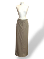 Falda larga Max Mara tipo lápiz en tono beige