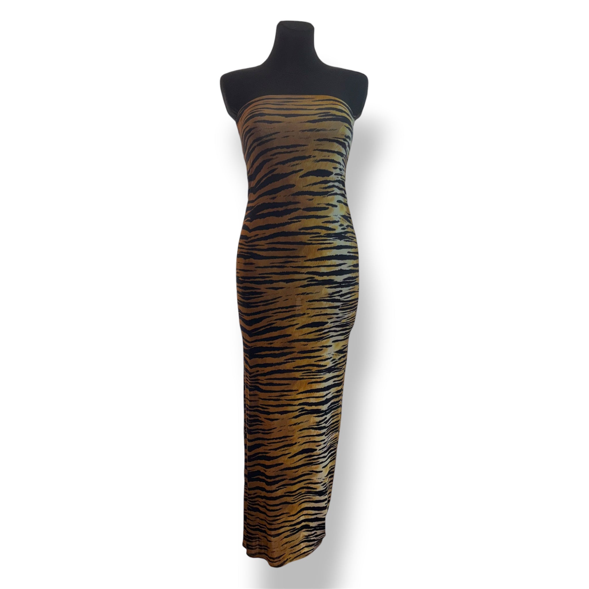 Vestido de Tubo de Tigre Alexandre Vauthier Animal Print