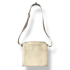 Bolso Bandolera Vintage Loewe | Bolso de Piel Texturizada Crema