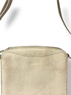 Bolso Bandolera Vintage Loewe | Bolso de Piel Texturizada Crema