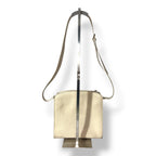 Bolso Bandolera Vintage Loewe | Bolso de Piel Texturizada Crema