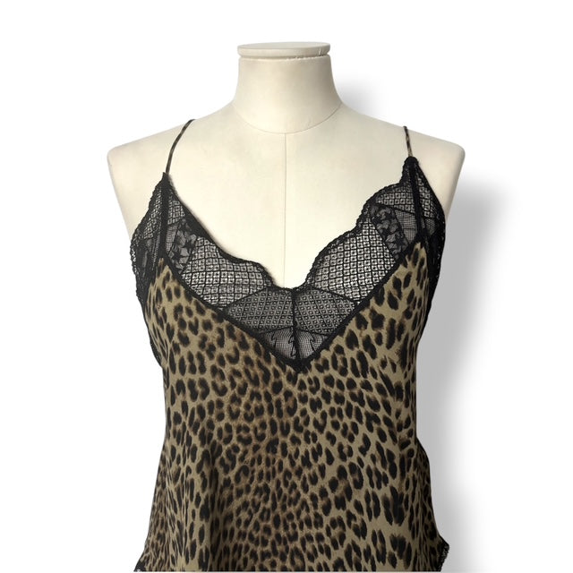 Top Lencero Christy de Zadig & Voltaire – Estampado de Leopardo