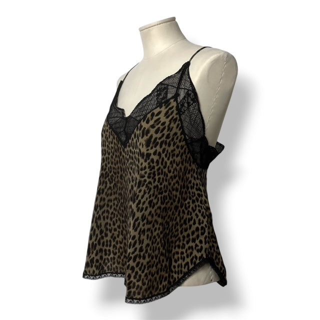 Top Lencero Christy de Zadig & Voltaire – Estampado de Leopardo