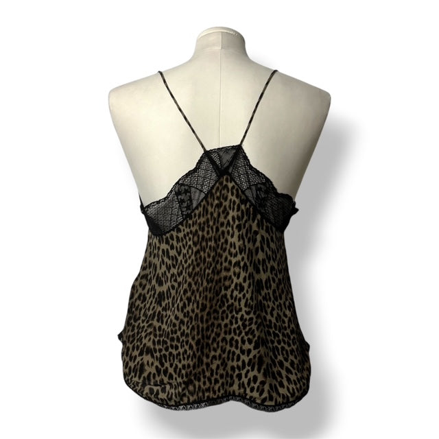 Top Lencero Christy de Zadig & Voltaire – Estampado de Leopardo
