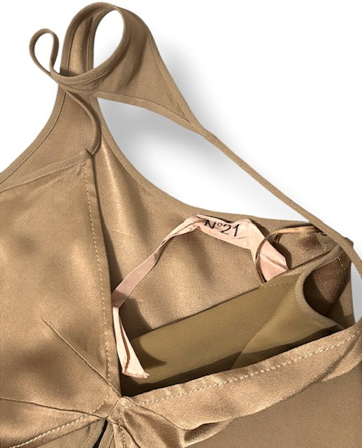 Top Lencero Satinado de N°21 – Elegancia Italiana