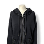 Sudadera de Lujo AZ Factory con Capucha y Detalles Satinados