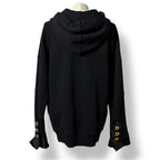 Sudadera de Lujo AZ Factory con Capucha y Detalles Satinados